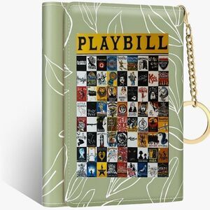 NWT.Playbill Credit Card Slim Wallet with 7 Card Slots & ID Window. Explore Now!
